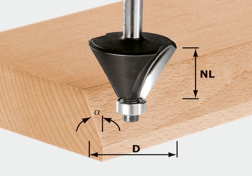 Fasfräs Festool 11,5/53 mm med kullager