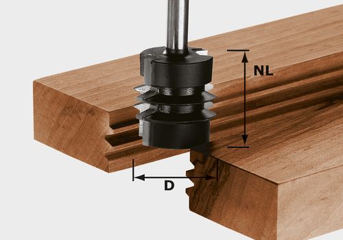 Limfogfräs Festool 32/62 mm