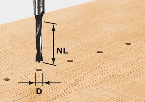 Tappfräs Festool; 10x53,5 mm