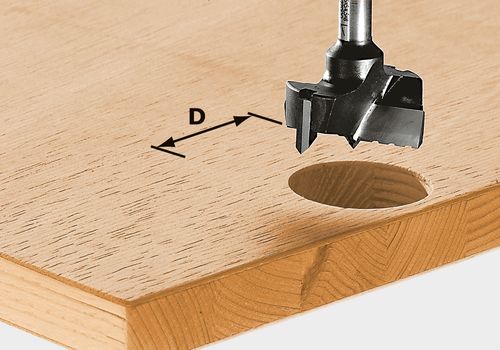 Forstner kvistborr Festool; 35x54,5 mm