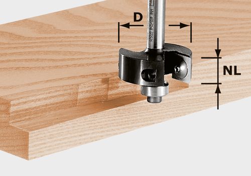 Utbytesskär Festool HW S8 D35/12