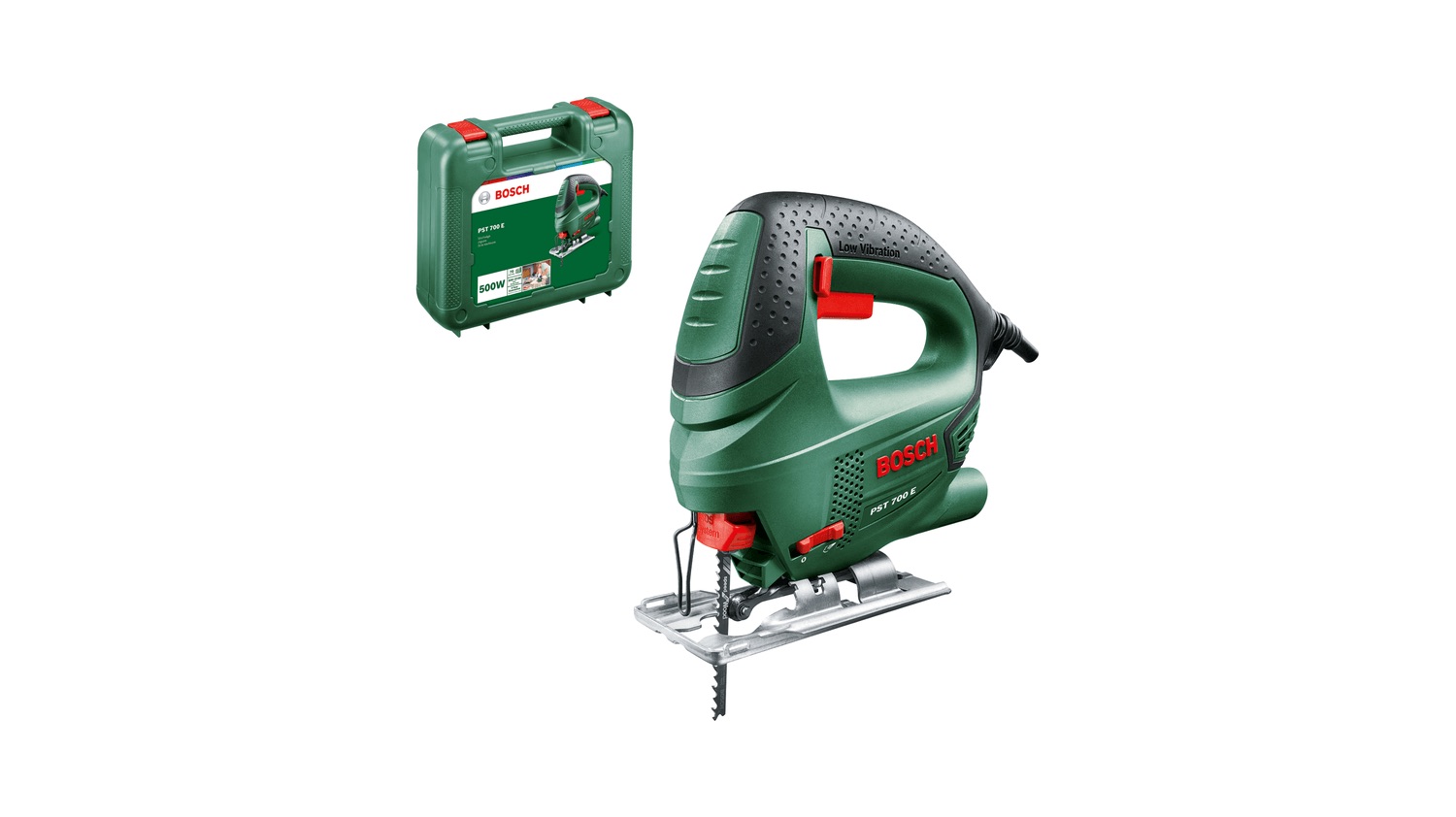 Sticksåg med sticksågsblad Bosch PST 700 E