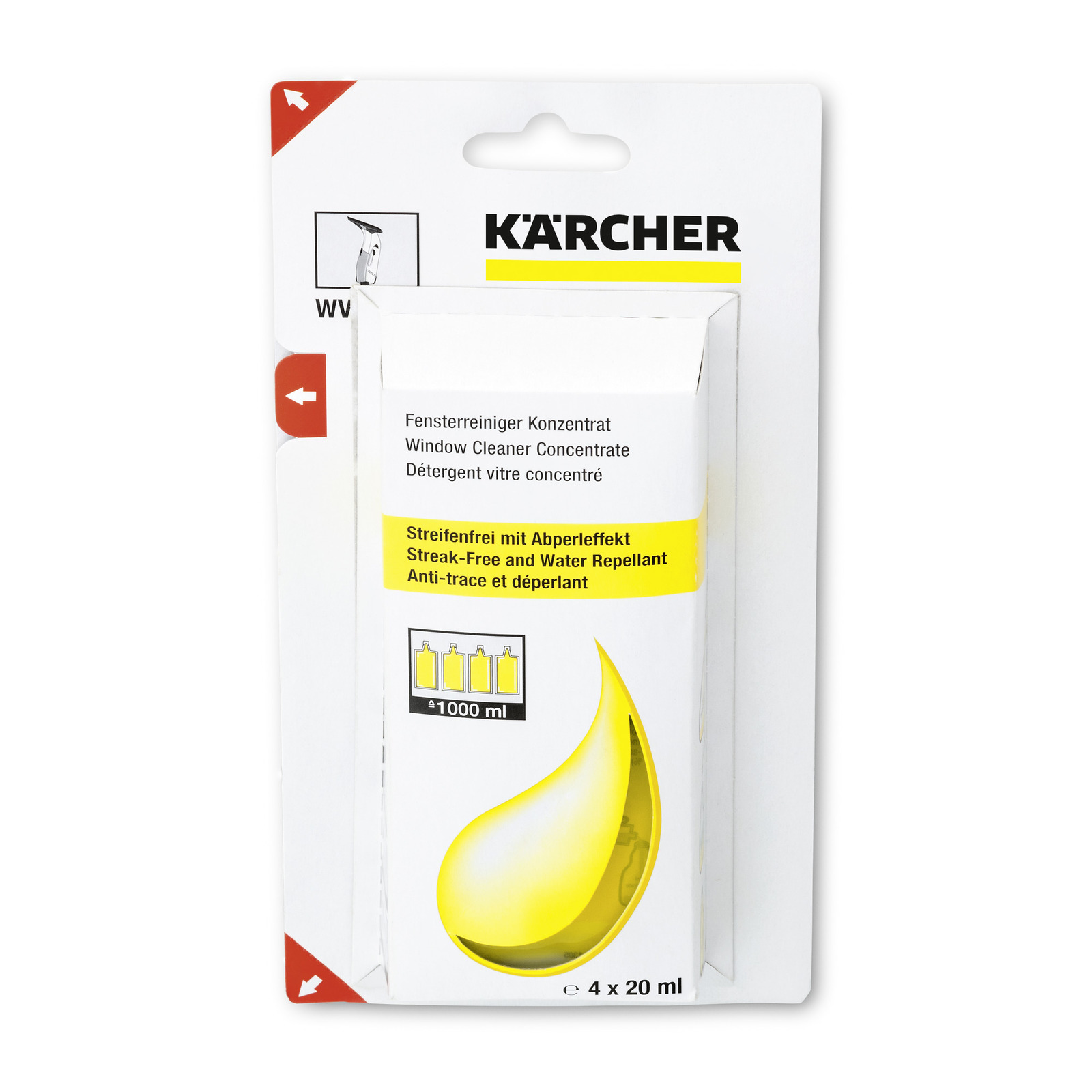 Fönstertvättmedel koncentrerat Karcher 6.295-302.0