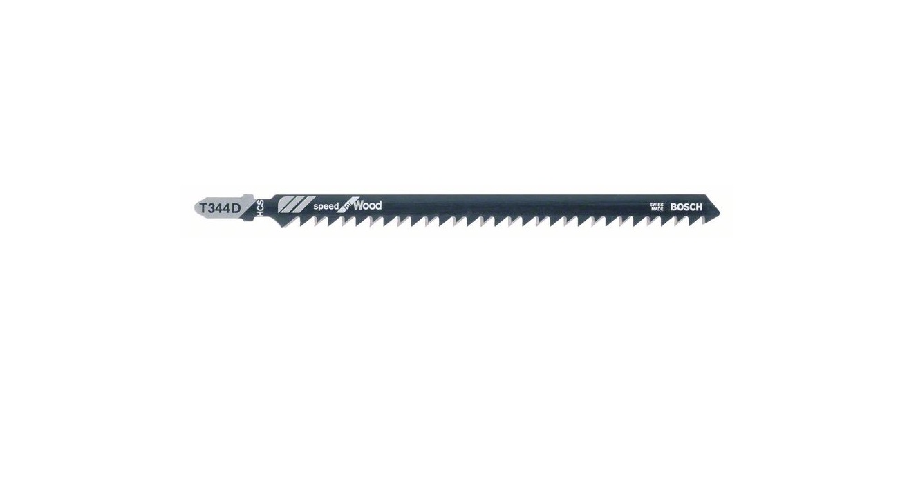 Sticksågsblad Bosch T 344 D; 5 st.