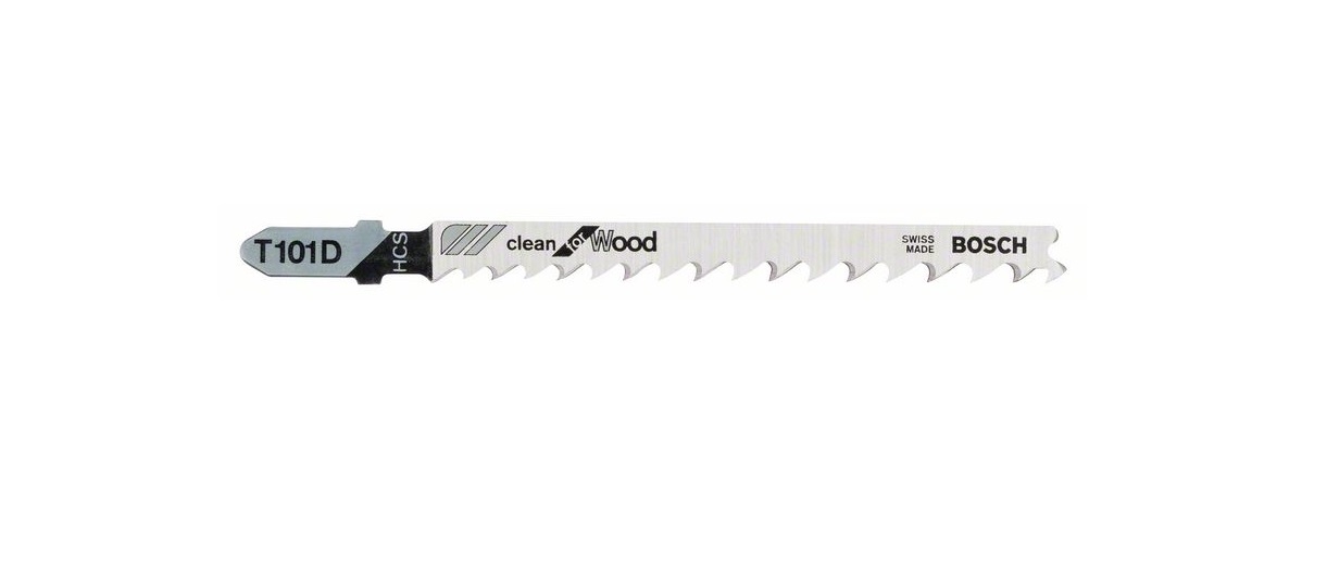 Sticksågsblad Bosch T 101 D; 5 st.