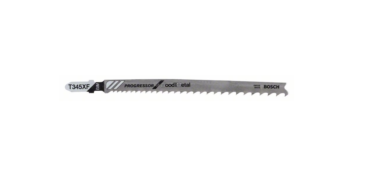 Sticksågsblad Bosch T 345 XF; 5 st.