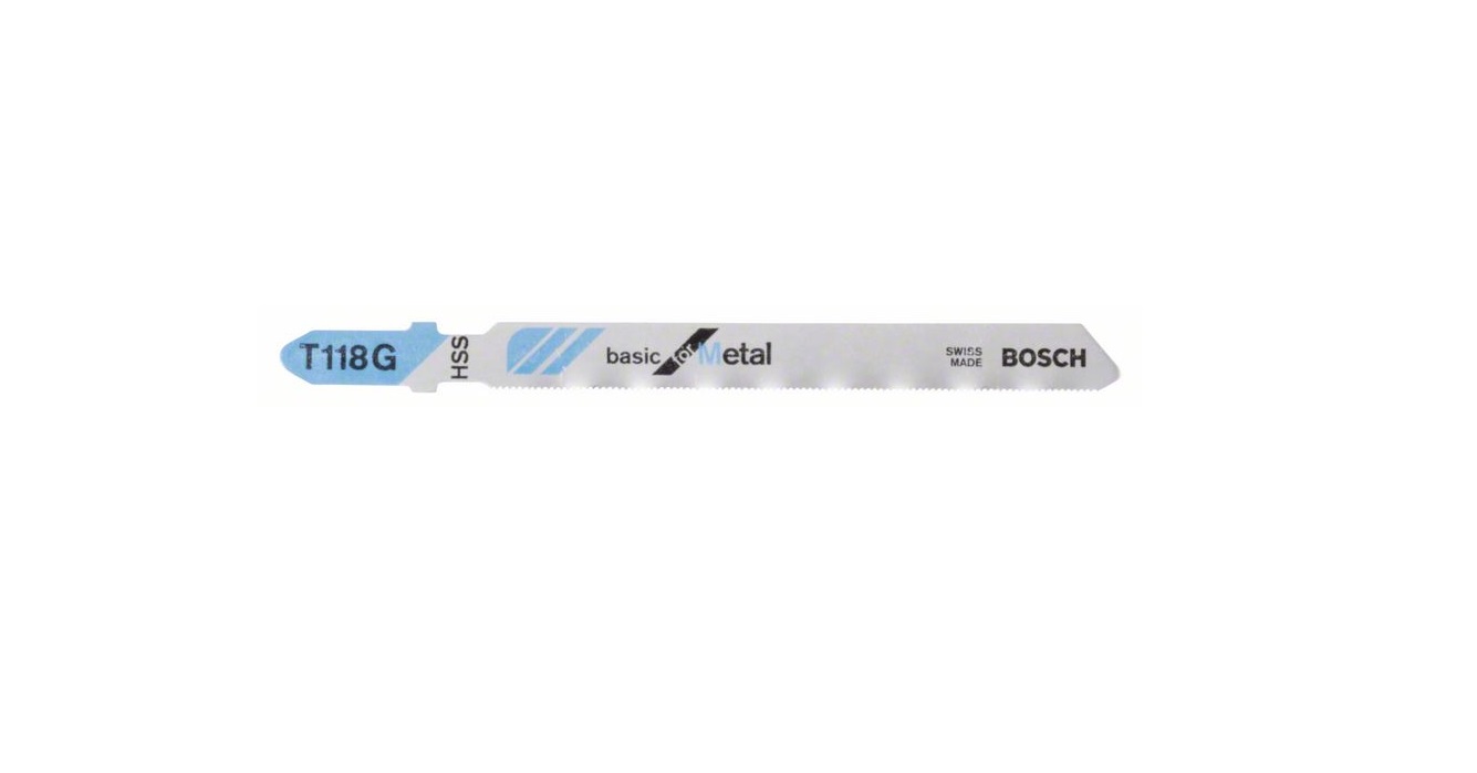 Sticksågsblad Bosch T 118 G; 5 st.
