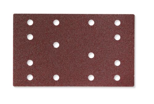 Sandpapper för planslipar Rubin2; 80x133 mm; P80; 50 st.