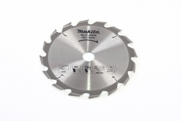 Sågklinga för trä Makita; 165x2x20,0 mm; Z16; 20°