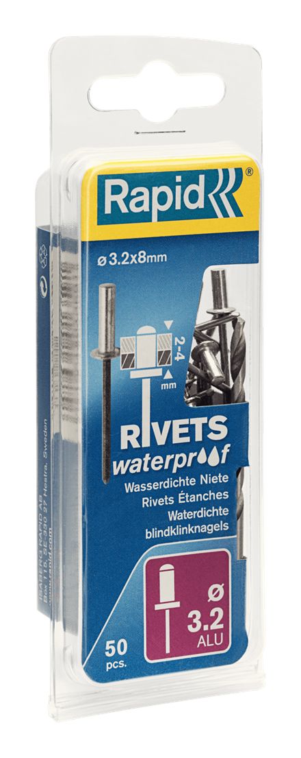 Nitar Rapid Inox; 3,2 mm; 8 mm; 50 st.