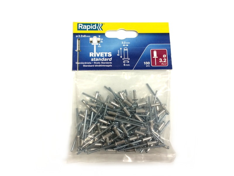 Nitar Rapid&nbsp;Inox; Ø4 mm; 12 mm; 100 st.
