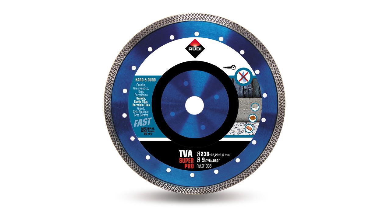 Diamantkapskiva Rubi TVA 230 SuperPro; 230 mm
