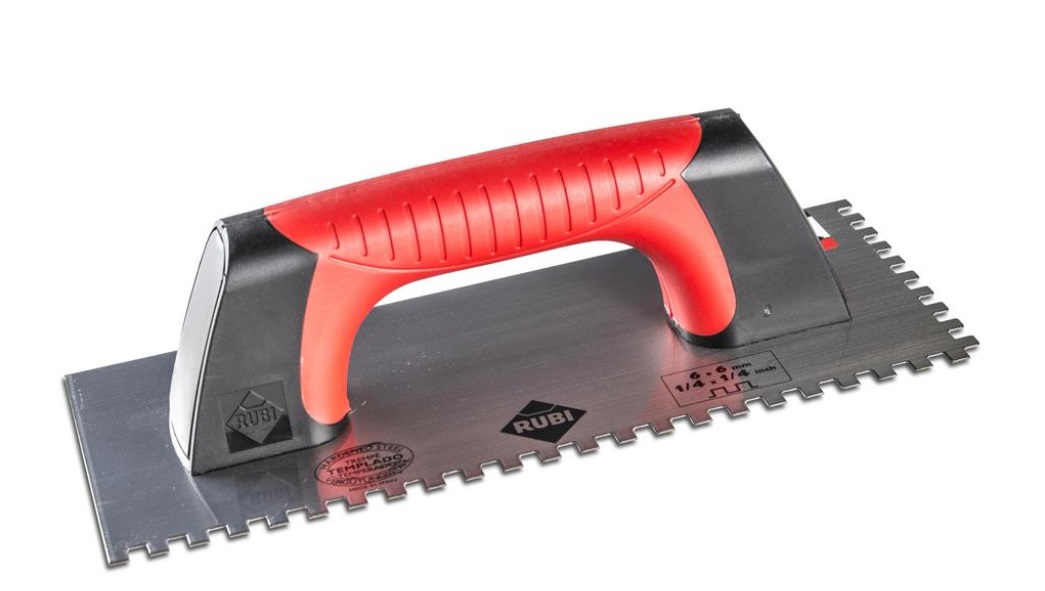 Kammar för kakellim Rubi Rubiflex 75955; 6x6 mm; 28 cm
