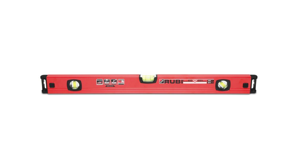 Vinkel-och lutningsmätare Rubi Level; 60 cm