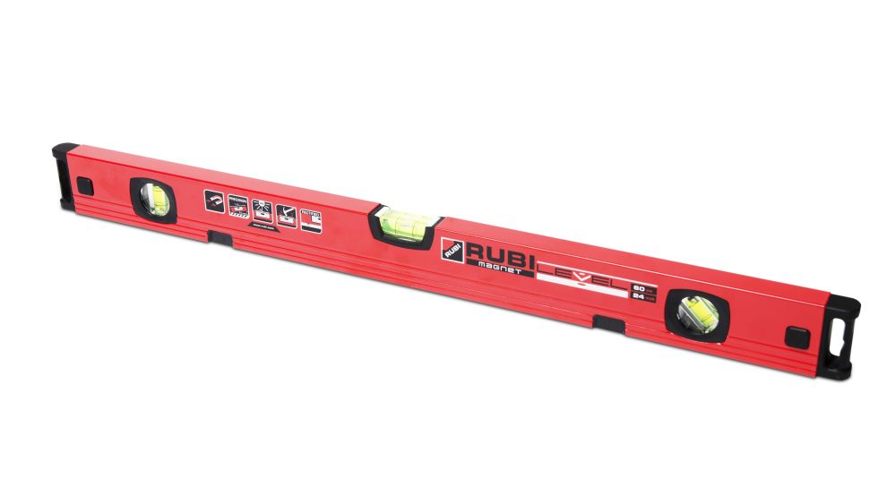 Magnetiskt vattenpass Rubi Level Magnet; 60 cm