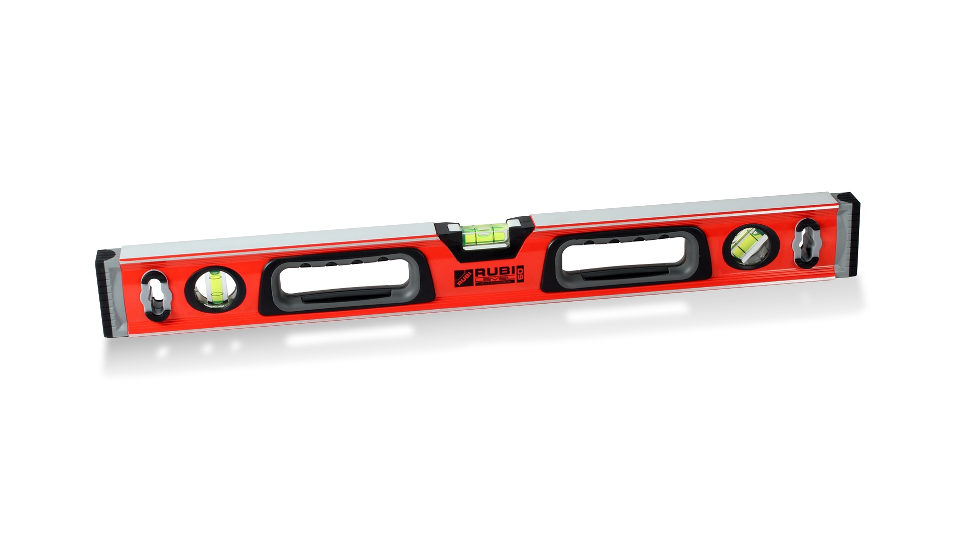 Vinkel-och lutningsmätare Rubi Level Antishock; 60 cm