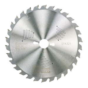 Sågklinga för trä DeWalt; 250x3x30,0 mm; Z30; 10°