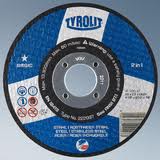 Slipskiva Tyrolit A 30 BF; 125x6 mm; 1 st.
