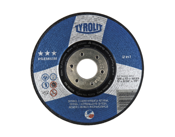 Slipskiva Tyrolit A 30 Q BFX; 230x4 mm; 1 st.