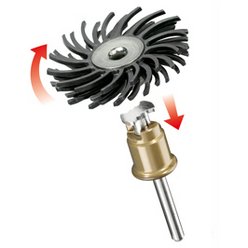 Polerborste för detaljer Dremel 2615S471JA kornstorlek 36 (471S)
