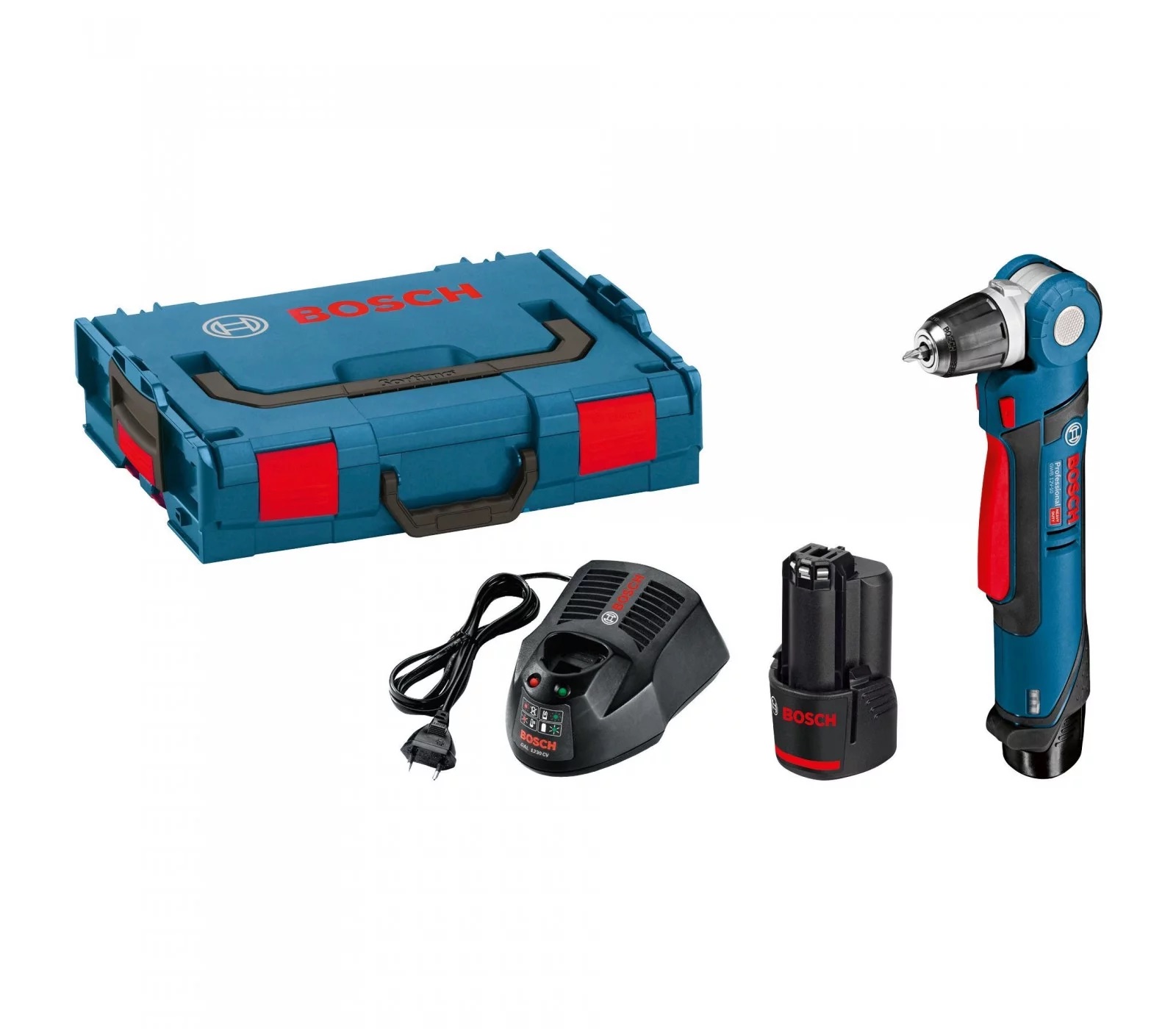 Skruvdragare Bosch GWB 12V-10; 12 V; 2x2,0 Ah batt.