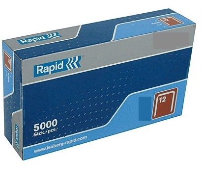 Häftklammer  Rapid; 12,95x16 mm; 5000 st.; typ 12