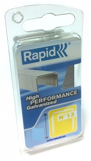 Häftklammer  Rapid; 10,6x6 mm; 1600 st.; typ 13