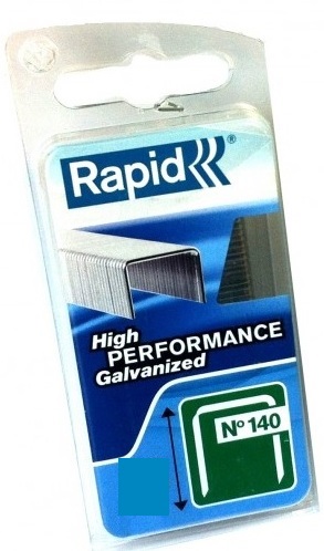 Häftklammer  Rapid; 10,6x10 mm; 650 st.; typ 140