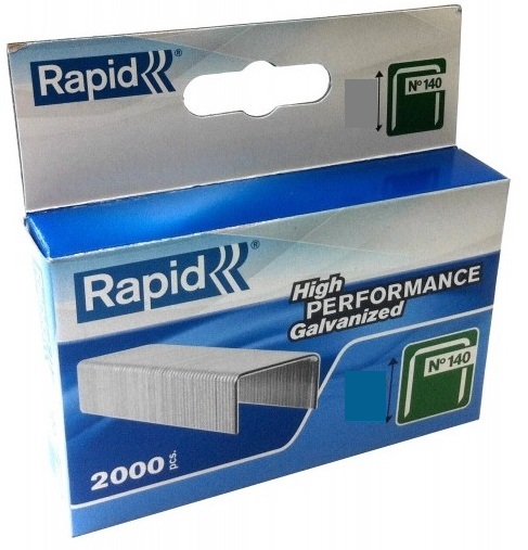 Häftklammer  Rapid; 10,6x8 mm; 2000 st.; typ 140