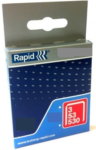 Häftklammer  Rapid; 11,4x14 mm; 1200 st.; typ 53