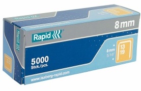 Häftklammer  Rapid; 10,6x8 mm; 5000 st.; typ 13