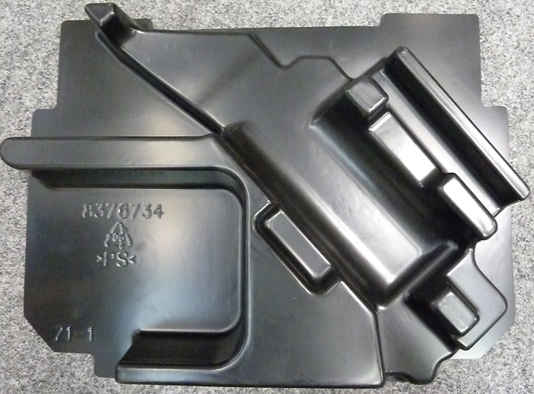 Formpressad insats Makita Makpac Nr.2