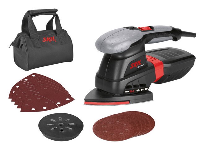 Multislip Skil 7220 AC FOX + tillbehör