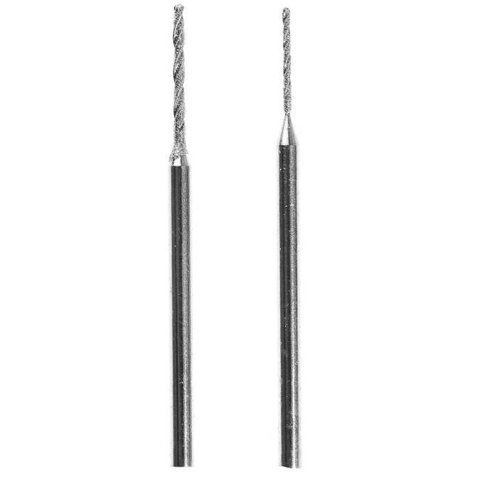 Diamantborr Proxxon; 0,8/1,2 mm; 2 st.
