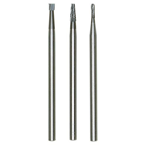 Frässtift i volfram vanadin sats Proxxon; 3 st.