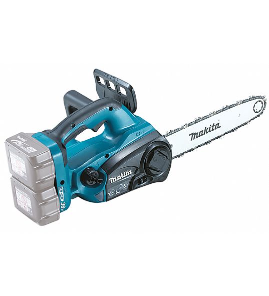 Elkedjesåg Makita DUC302Z; 2x18 V 30 cm svärd; (Utan batteri och laddare)