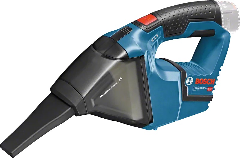 Batteridriven dammsugare Bosch GAS 12V; 12 V utan batteri och laddare