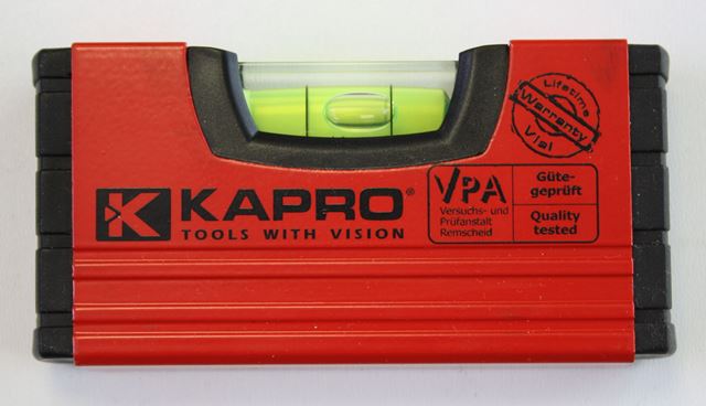 Litet vattenpass Kapro Handy Level; 10 cm