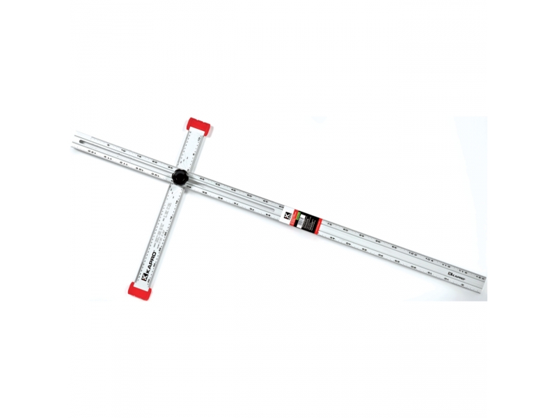 Reglerbar vinkelmätare till gips Kapro; 120 cm