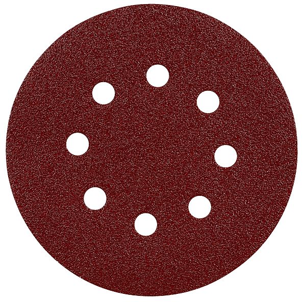 Sandpapper för excenterslipar Mirka JEPUFLEX; 125 mm; P100; 5 st.