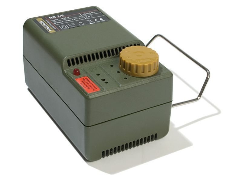 Nätadapter med elektronisk varvtalsreglering Proxxon NG 2/E