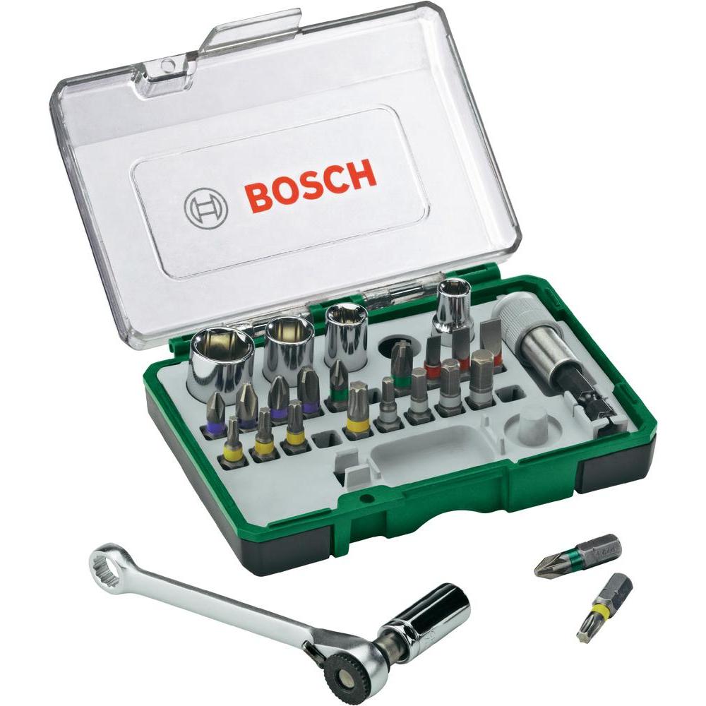 Bitssats för skruvmejsel Bosch Promoline Mini; 27 st.