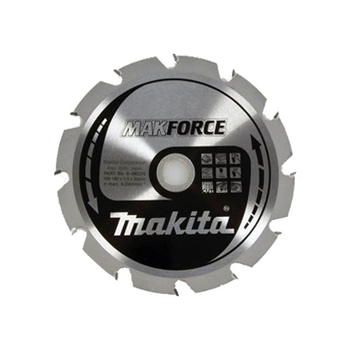 Sågklinga för trä Makita; 190x2x30,0 mm; Z12; 20°
