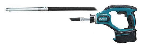 Djupgående cementvibrator Makita DVR350Z; 18 V (Utan batteri och laddare)