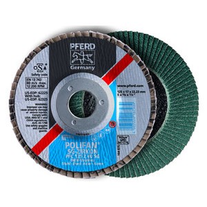 Slipplatta PFERD PFC125 Z Sg; 125 mm