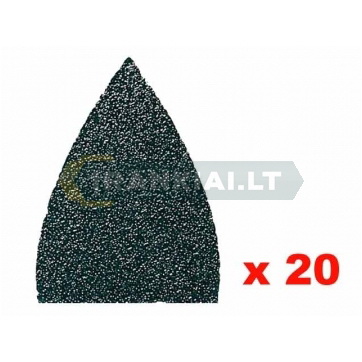 Sandpapper för multislipar Fein; P60; 20 st.