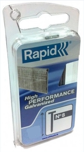 Spik Rapid; 25 mm; 1000 st.; typ 8