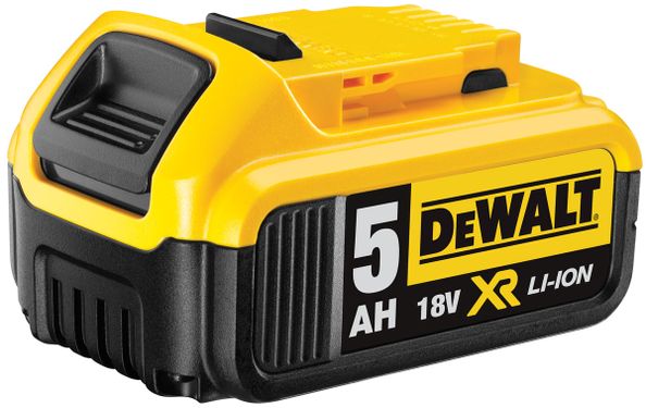 Batteri DeWalt DCB184; 18 V; 5,0 Ah; Li-ion
