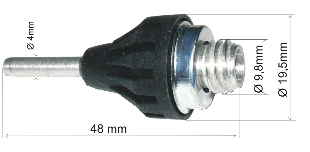 Munstyckeskropp till varmluftspistol Bosch; 19,5 mm