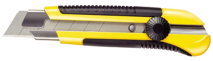 Kniv med utbytbara blad Stanley; 25 mm